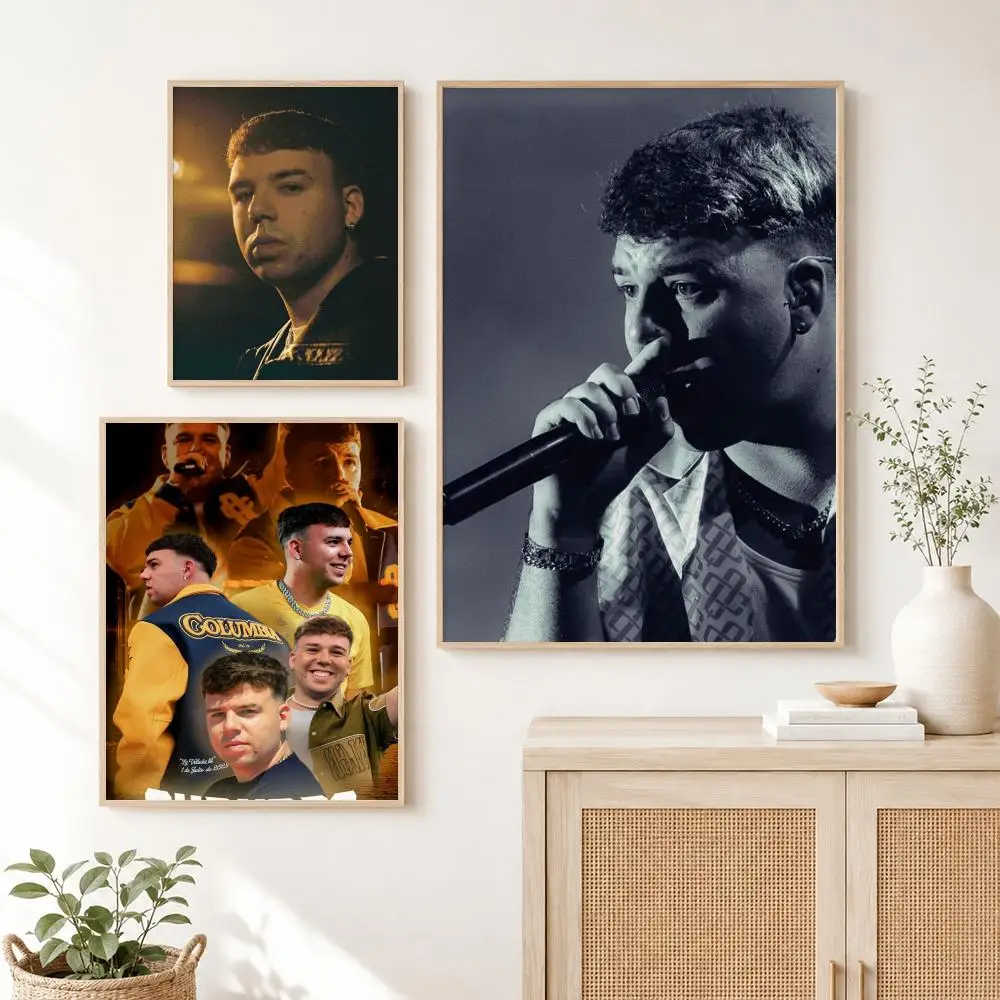 Rapper Q-Quevedo Painting Calligraphy Canvas Painting Art for Bedroom Living Room Home Decor Wall Decoration Decals Gift
