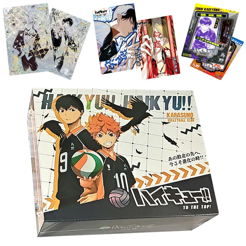 

2024 новейшая японская аниме коробка усилителя Haikyuu, игра Hinata Shouyou, игра Luffy Sanji Nami TCG, коллекционная карточка