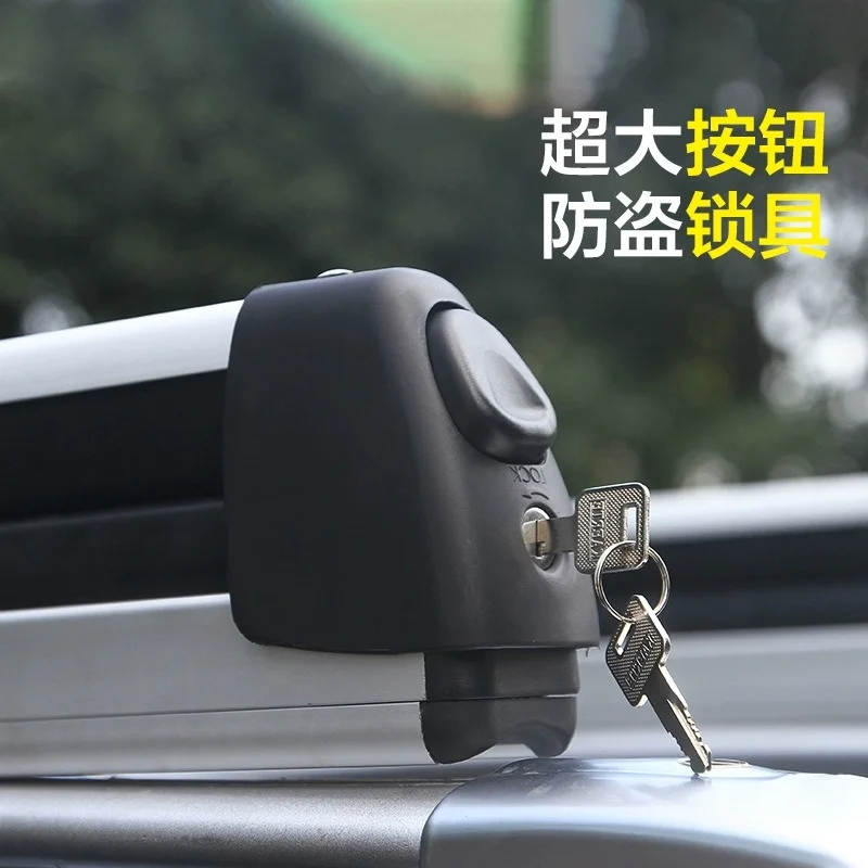 Picture 6: Car Roof Ski Rack Car Sled Rack Clip Fixed Luggage Bracket Placement Rack Lightweight and Durable Aluminum Alloy