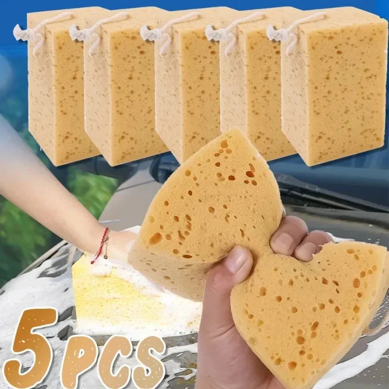 Car Washing Sponge Large Honey - Car Detailing Brush recension och pris