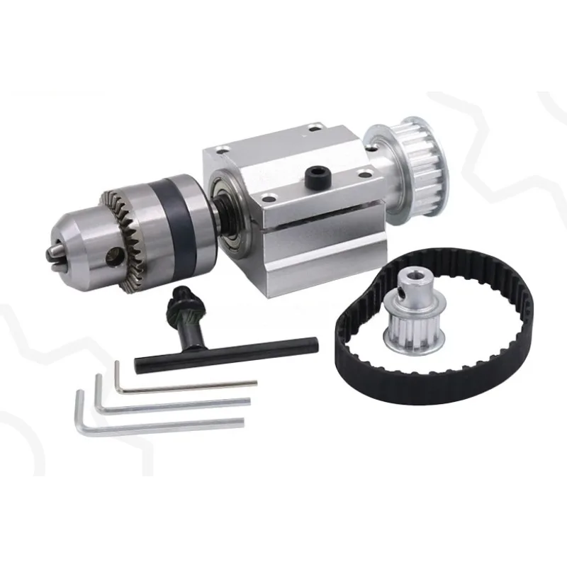 Mini Bench Drill Spindle Assembly, Unpowered Bead Machine Spindle, Woodworking Lathe, Milling Machine, Electric Drill