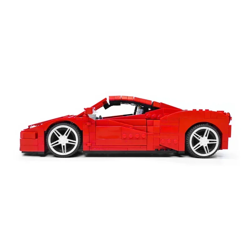 MOC-34306 458 Italian Luxury Supercar Splicing Assembly Building Block Model • 960 Parts Building Block Kids Birthday Toy Gift