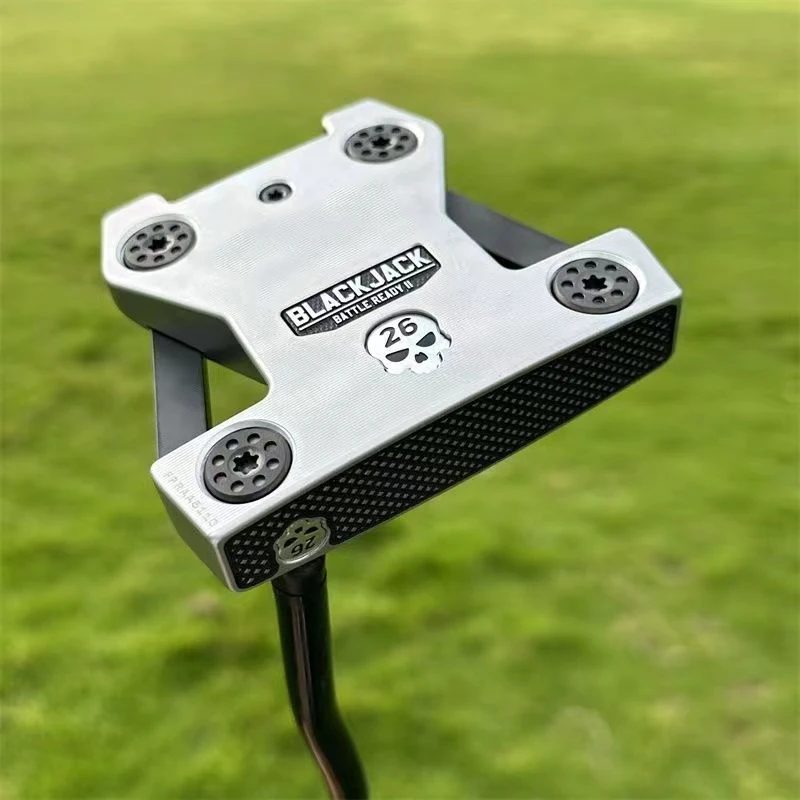 Putter de Golf Battle Ready II, palo de Blackjack de 32-35 pulgadas, eje de acero con cubierta de cabeza, novedad de 2024