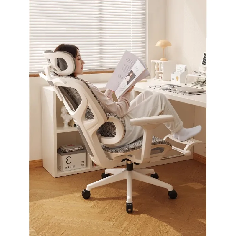 

Ergonomic chair Reclining chair Female waist support Home study Comfortable learning e-sports chair