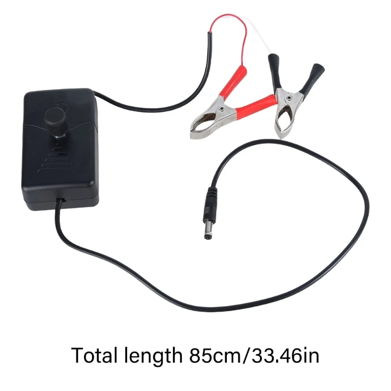 効率的な直流ファン速度ガバナアジャスター、調整可能な3.5V-12V、簡単なノブコントロールスイッチ調整付きドロップシップ