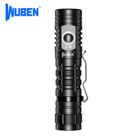 WUBEN C2 LED Flashlight USB Rechargeable 7 Modes Turbo Mode 2000LM Range IP68 Waterproof Light with 120h Working Time