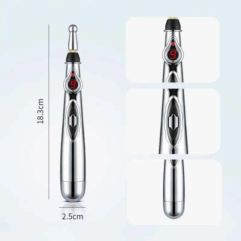 الإلكترونية الوخز بالإبر القلم الوخز بالإبر نقطة القلم الرقبة الساق الوجه نبض الوخز بالإبر ميريديان القلم مدلك للجسم الإغاثة الألم أداة