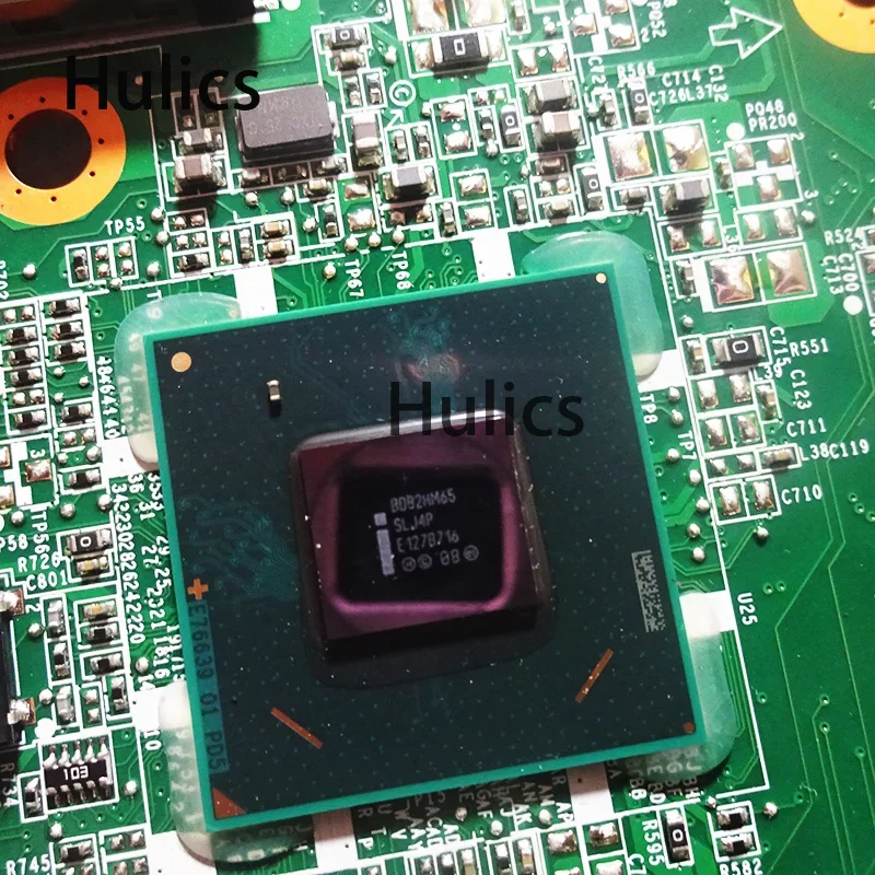 Hulics Used DA0BLBMB6F0 Laptop Motherboard For Toshiba Satellite L750 L755 A000080670 Mainboard DDR3 Main Board