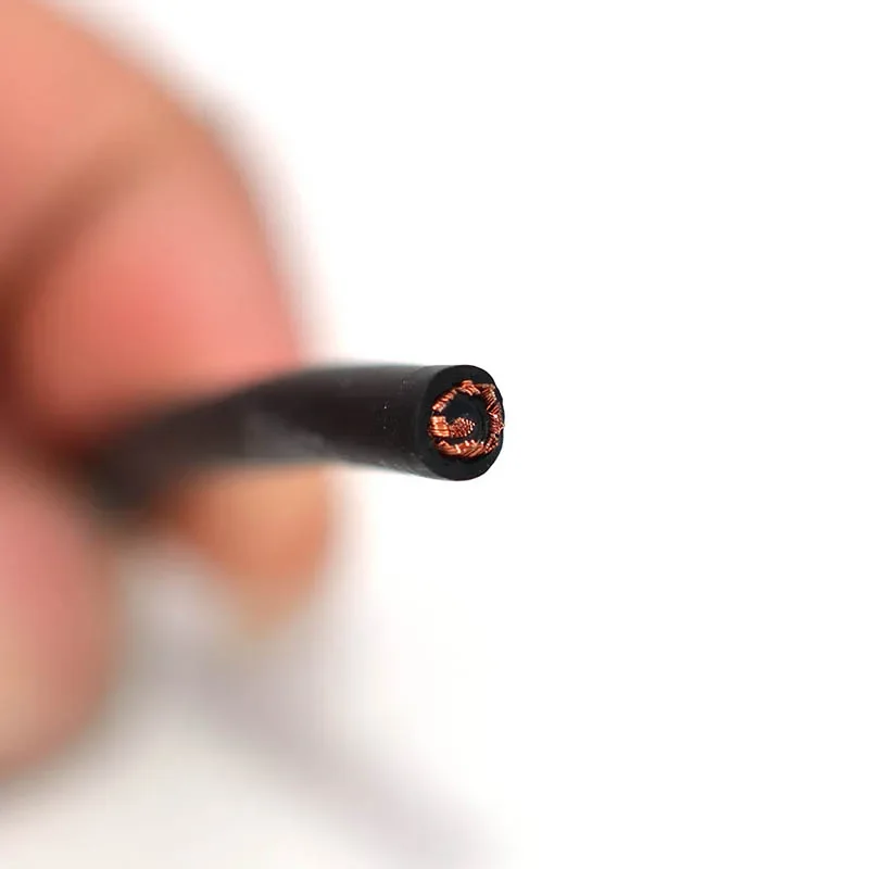 3 Meter 4MM diameter PVC Inner Core 28/0.12OFC+PE+conductive PE+Braid112/0.10 OFC Guitar Cable Black