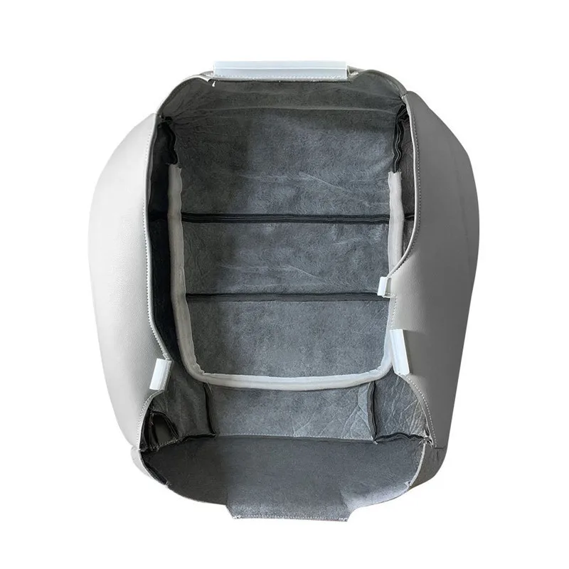 1 قطعة غطاء مقعد جلدي سفلي من جانب السائق بيج لسيارة Ford F-150 2001-2003 جانب السائق ، ملحقات السيارة الداخلية #6