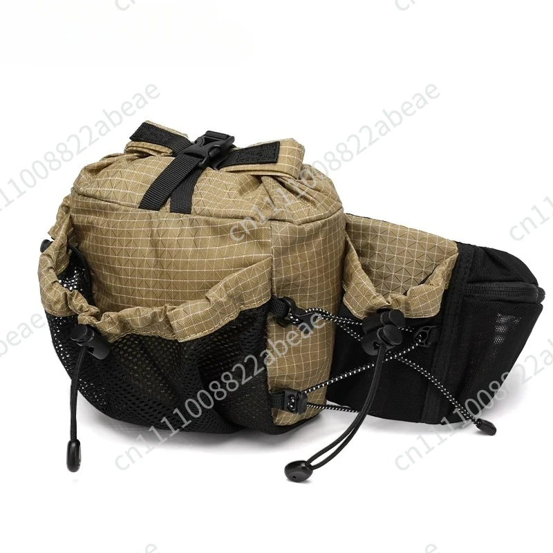 Large Capacity Waist Bag Outdoor Sports Leisure Travel Hiking Water Kettle Umbrella Cycling Unisex Crossbody Single Shoulder Bag