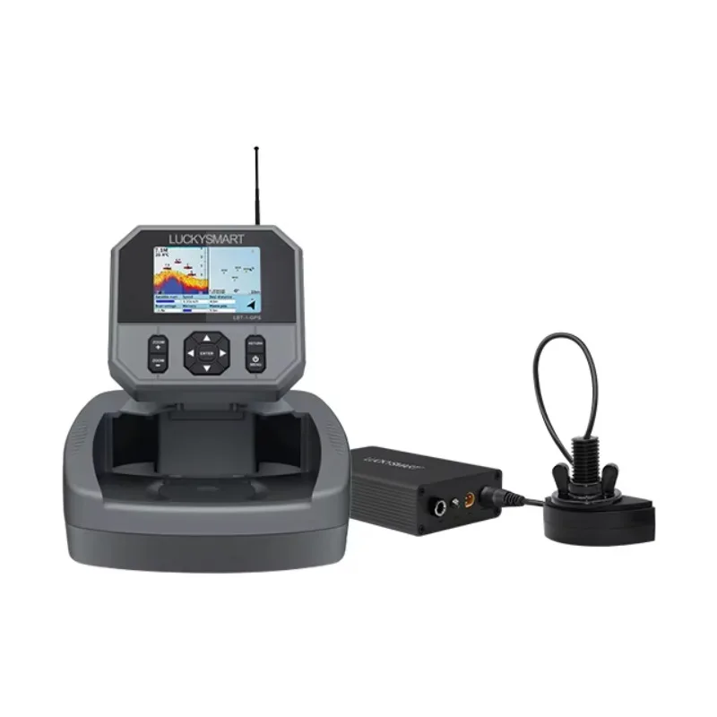 LUCKYSMART LBT-1-GPS قارب الطعم السونار GPS صيد سمك الشبوط مصنع محظوظ