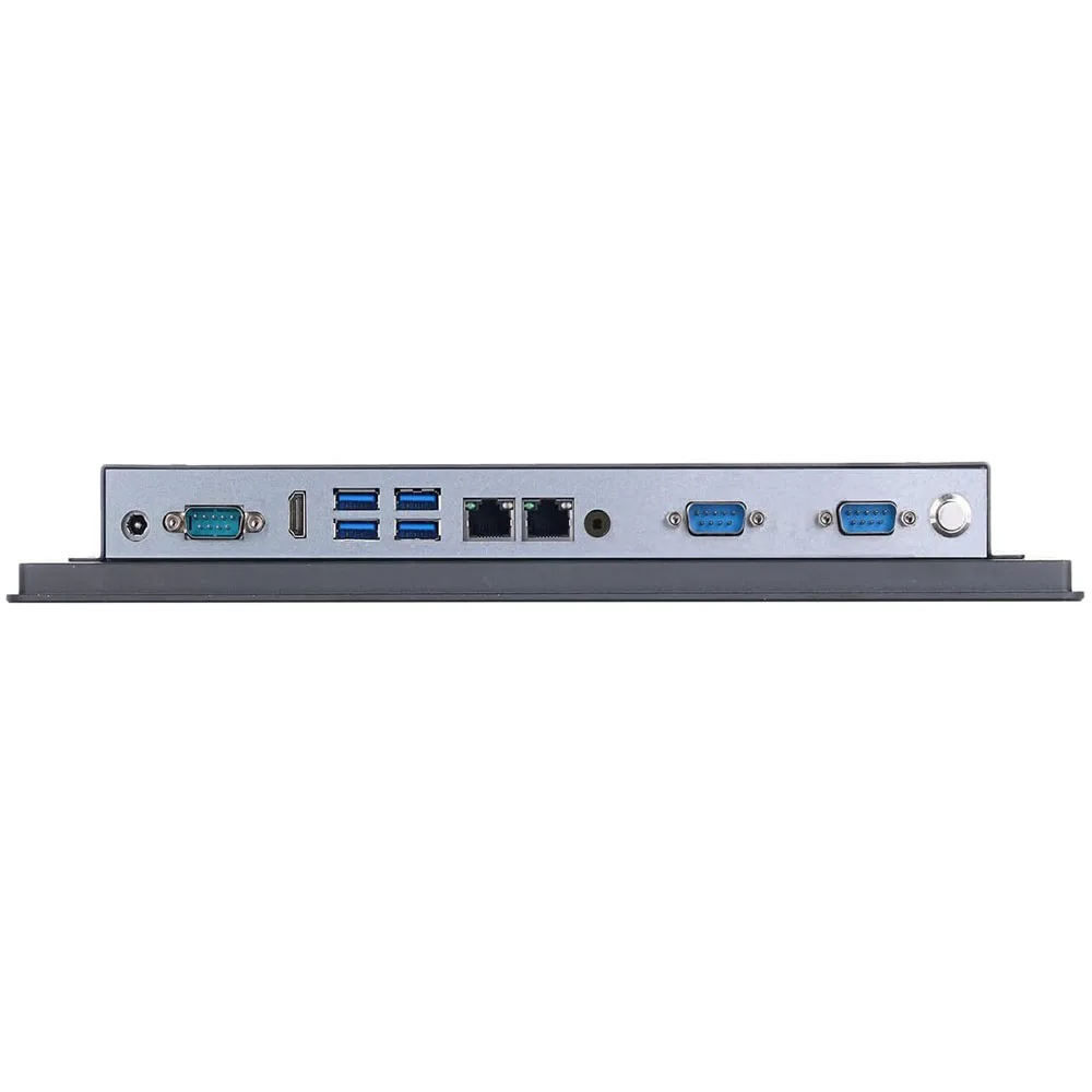 Partaker-Panel Industrial para ordenador, pantalla táctil capacitiva de 14 pulgadas, TFT LED IP65, PC J6412, I5, 6200U, I7, 6500U, HD-MI, 2 x LAN, 3 x COM