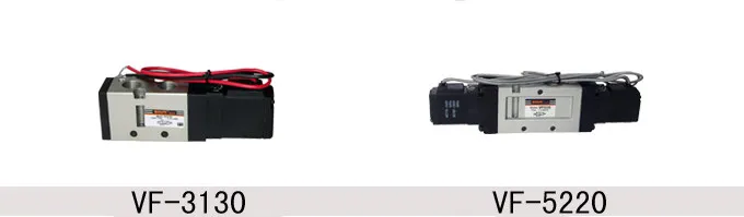 Type VF3130 VF3230 VF3330-5GB-02 4GB Pneumatic Solenoid Valve 5/2 Way 220VAC 24VDC Directional Control