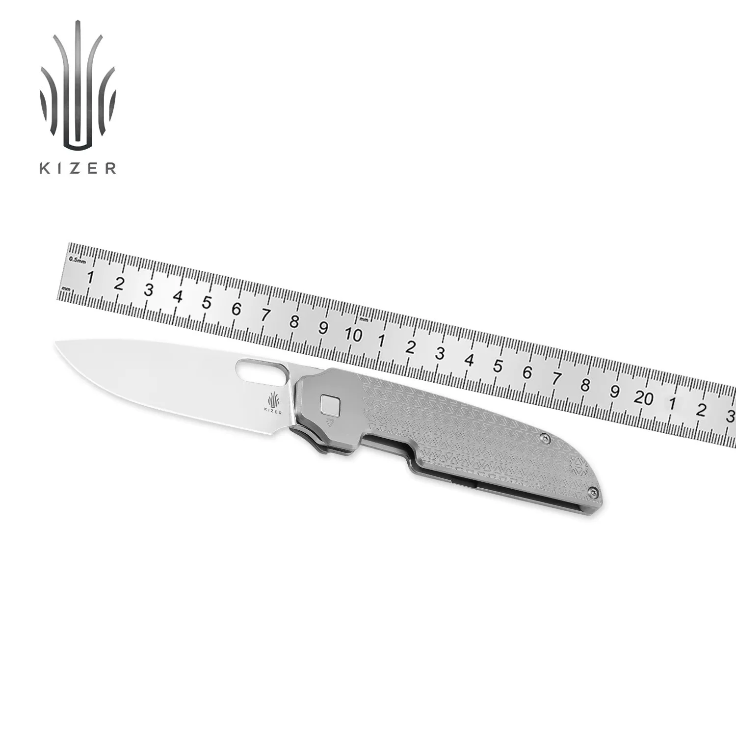 

Kizer Folding Knife Varatas Ki3637A1 2023 New S35VN Steel Blade with Titanium handle