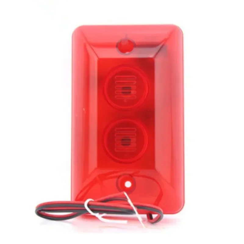 Sound and Light Alarm Anti-theft Device Speaker Flashing Light High Decibel Burst Flashing 1 2v Wired 102 Alarm Siren