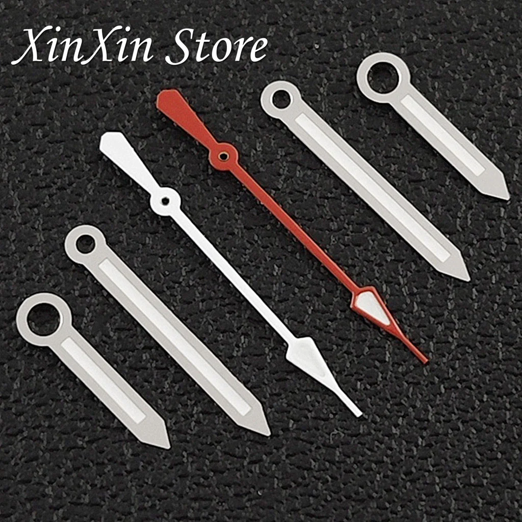 Watches Pointers Watch Parts Fits For NH35 4R35 NH36 4R 7S NH38 Movement Watch Hands C3 Green Luminous Replacement Accessory image 4