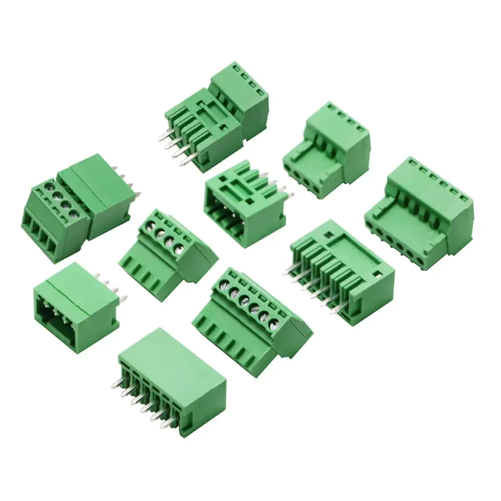 PCB Screw Terminal Block Connector 2.54mm 3.5mm 3.81mm 5.08mm 2-16Pin Male Female Socket Pin Header Wire 15EDG KF2EDG image 3
