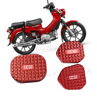 For Cross Cub CC110 CC50 CC 110 50 Motorcycle Accessories Anti Slip Pedals Front and Rear Anti Skid Shift Foot Pad Brake Pedals