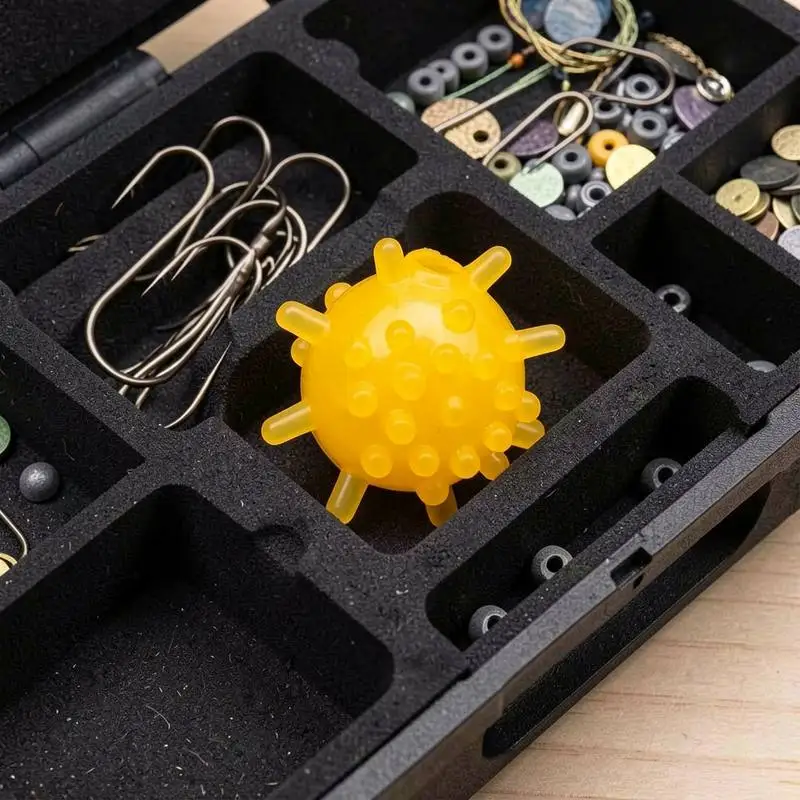 30Pcs Floating Ball Boilies Soft Artificial Silicone Bait 10mm 0.5g For Grass Carp Carp Freshwater Fishing Tackle Tools