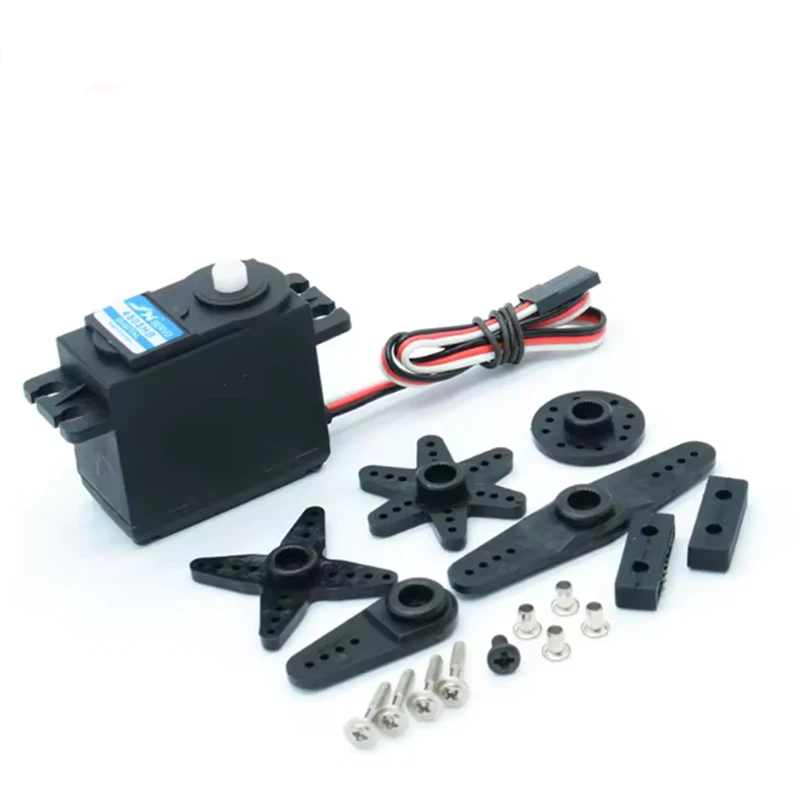 JX Servo PDI-4503HB Plastic Gear 120° 330Hz Digital Standard Large Torque Servo for Helicopter Drone Tank Car Robot Accessories