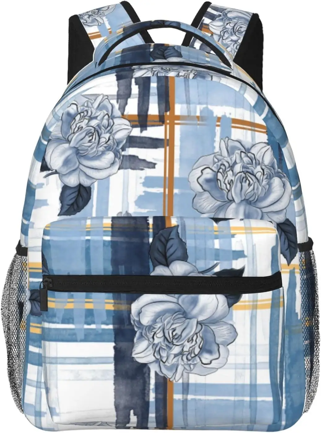 Lot de 2 sacs réutilisables, respectueux de l'environnement, floral