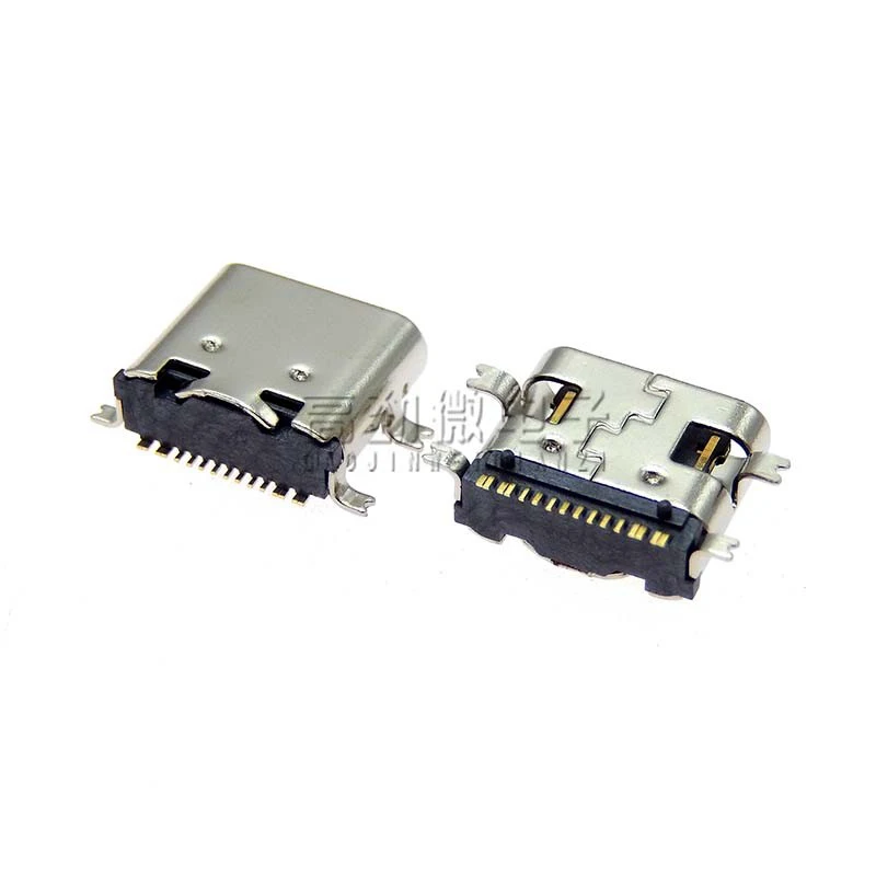 USB-3.1 USB Connector Type C SMT full paste 16PIN four-pin patch fast charge interface 5A high current for charger adapte