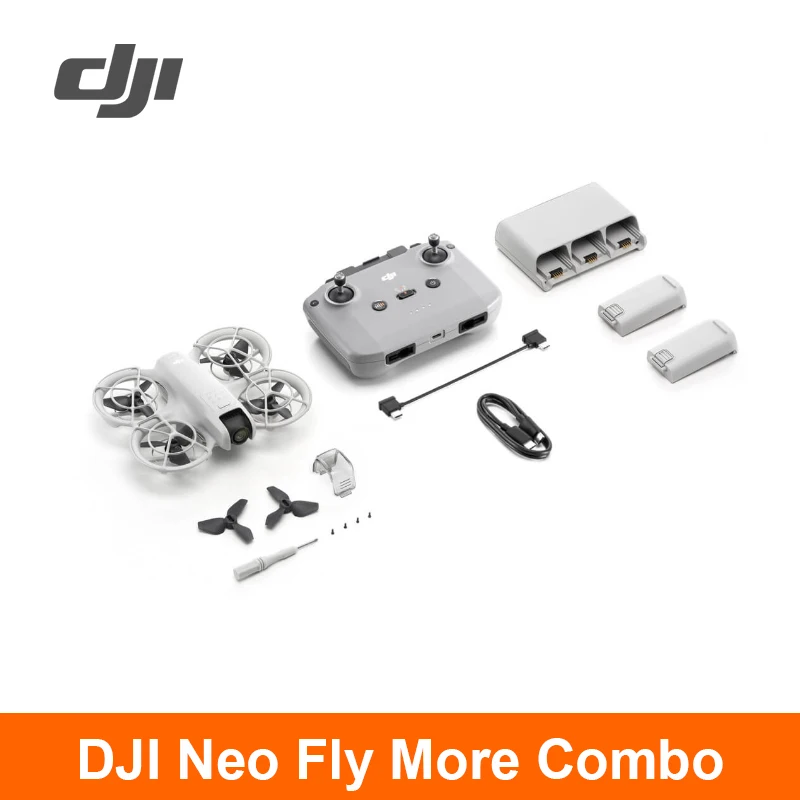 DJI Neo (zonder RC) Camera Drone 135 g Licht & Draagbaar 4K Ultra-Gestabiliseerde Video Volledige Bescherming Propellerbeschermers Nieuw Origineel
