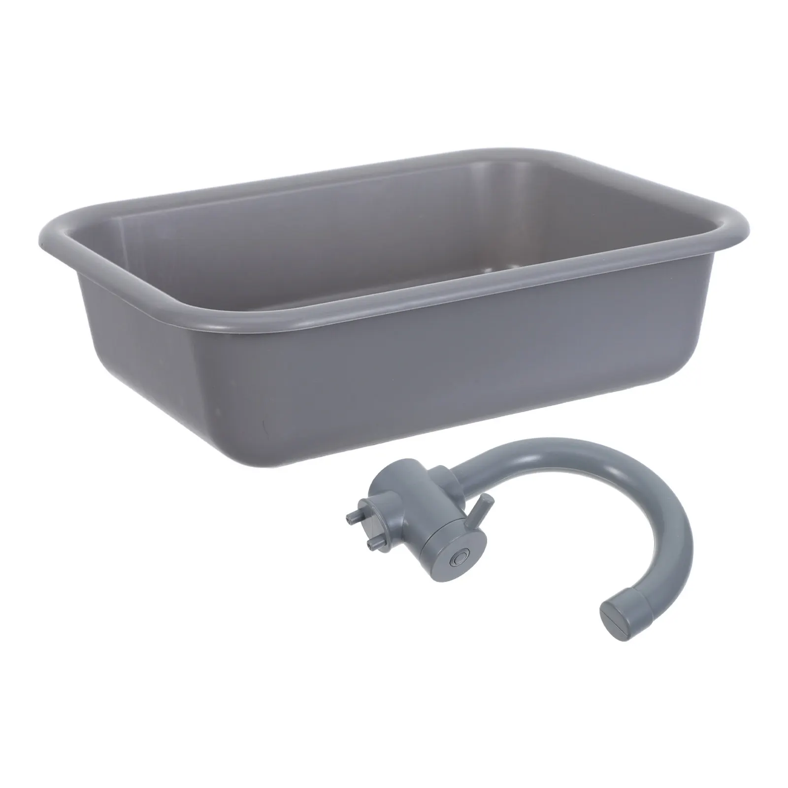 

1Set Kids Plastic Kitchen Sink Faucet Interactive Pretend Play Sink Faucet Set for Role-Playing Creativity and Learning
