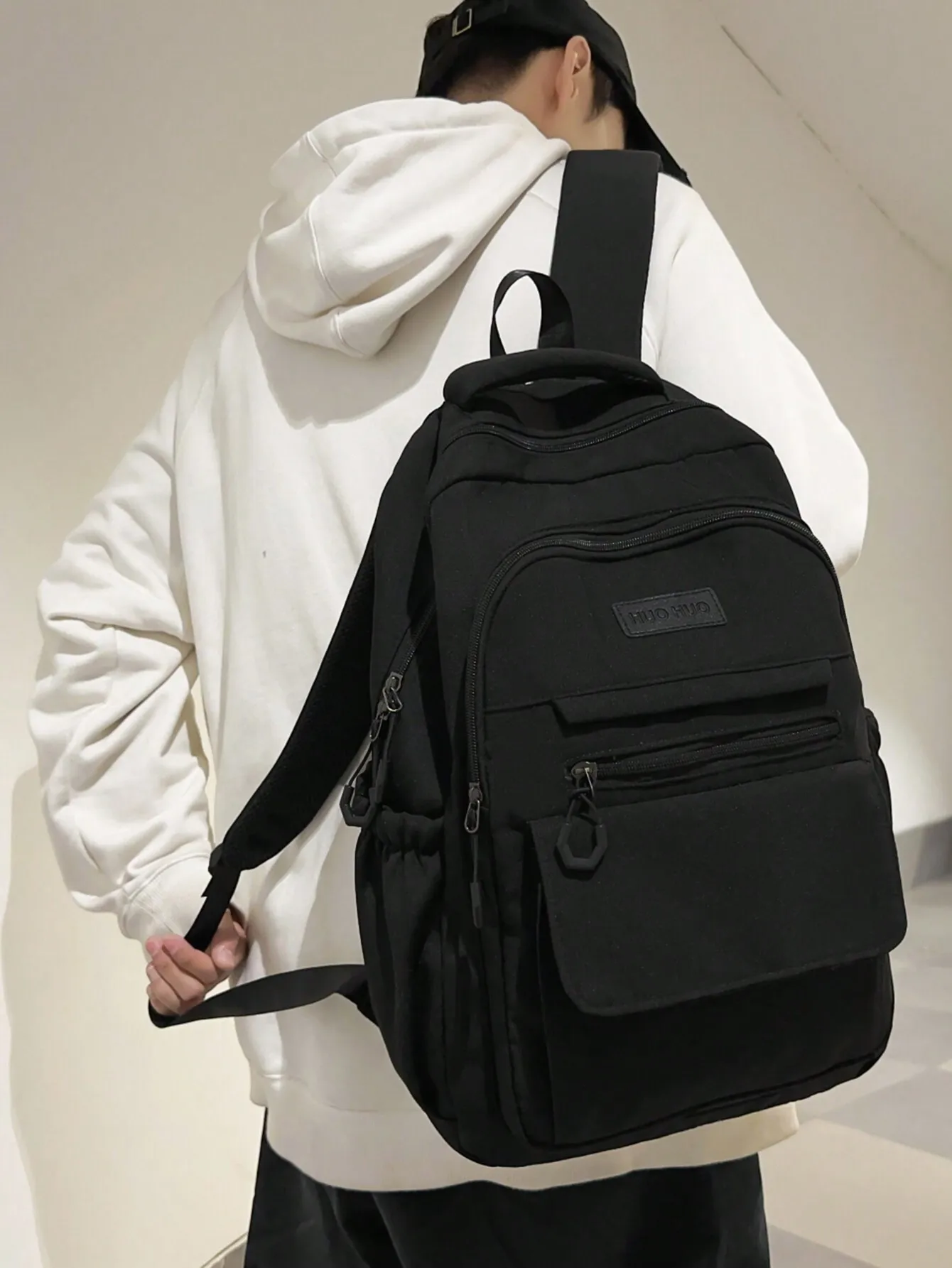 Book Backpack Flap Backpack Waterproof Portable For Travel Vacation Work Office Sport Gym Outdoor Casual For Student Boys College Student sg2403182896218041