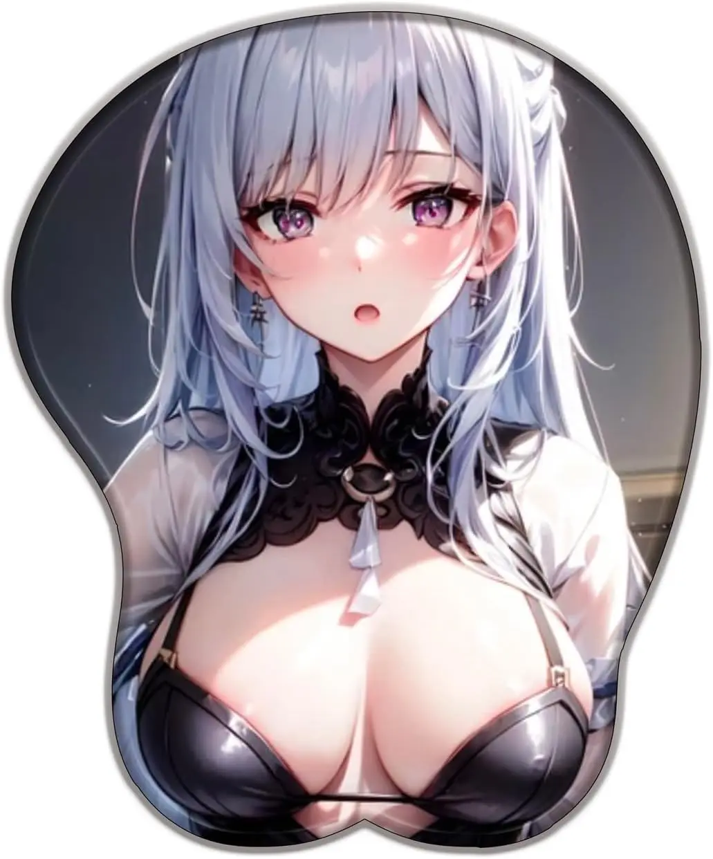 Honkai Star Rail Jingliu 3D Mouse Pad Wrist Rest Heated Creative Animation Silicone Stock