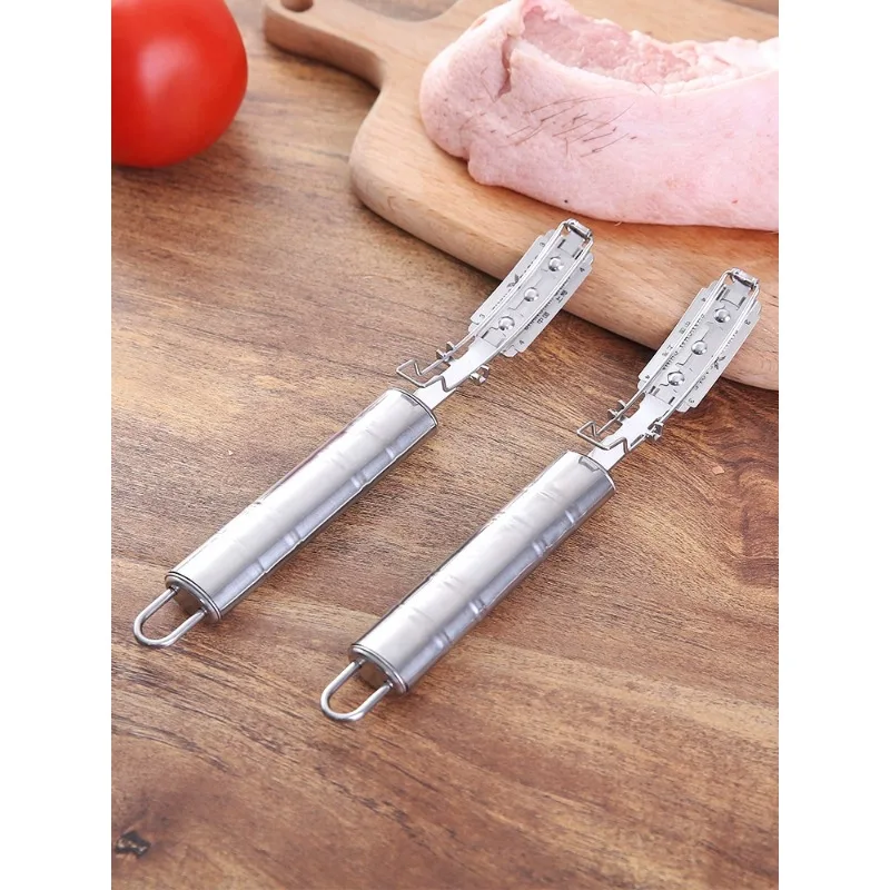 Pig hair shaving tool with stainless steel scraper blade, pig hair removal tool, pig foot hair removal tool, animal hairtool