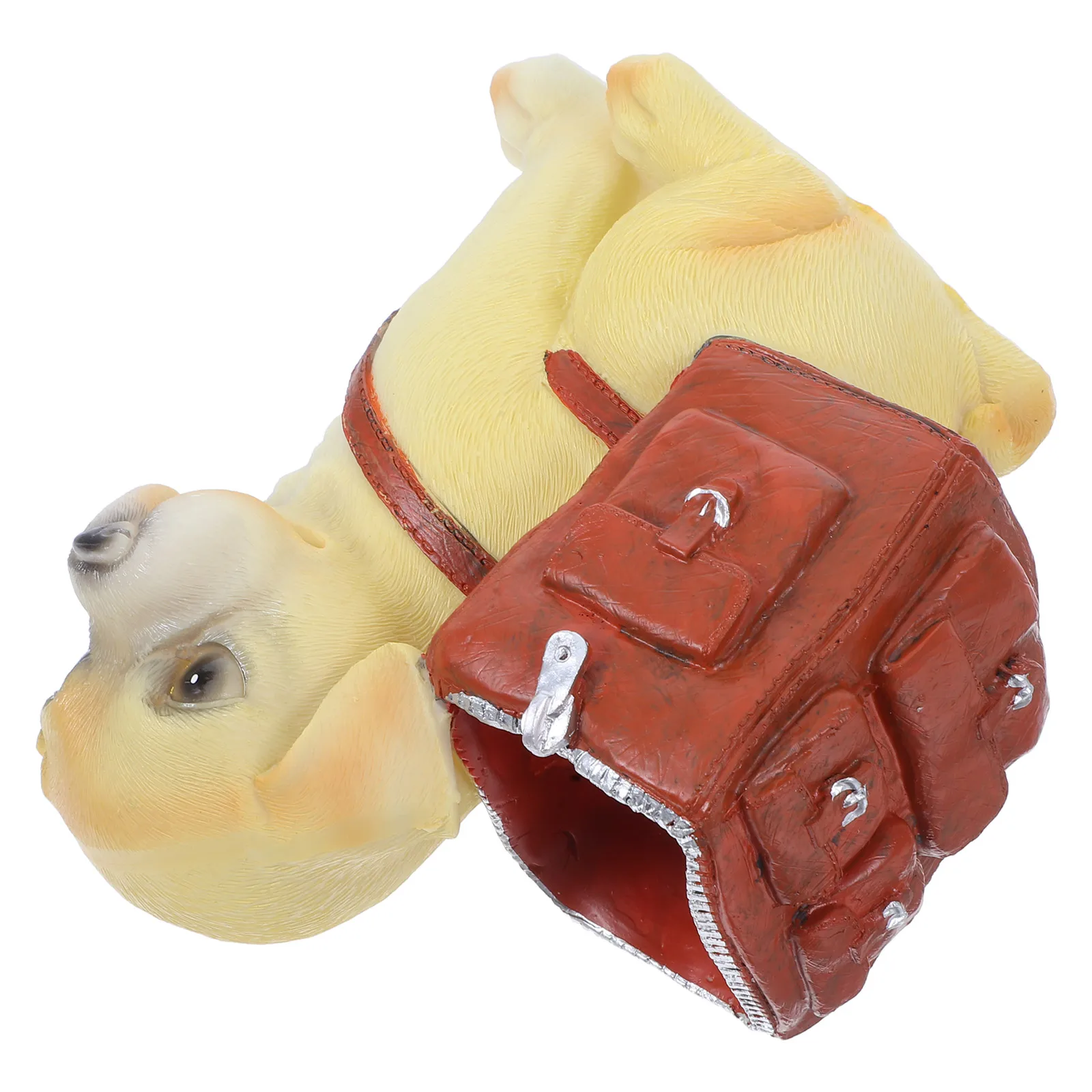 

Cute Dog Shaped Pen Holder Cartoon Puppy Desk Organizer Resin Material Stationery Container Animal Figurine Home Office