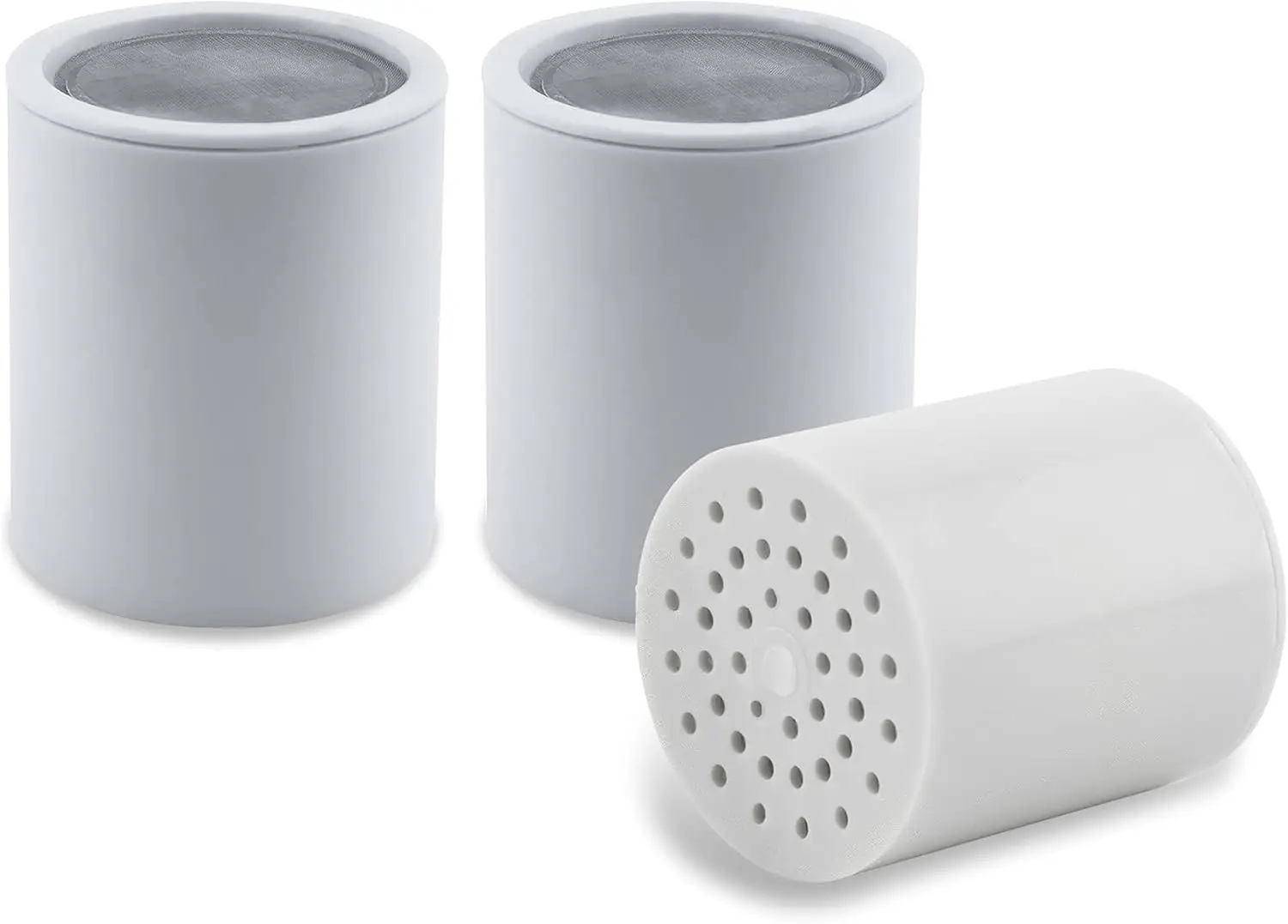 

High Output Shower Filter Cartridge – Reduces Chemicals, Restores pH Balance for Glowing Skin & Strong Nails – 3-Pack