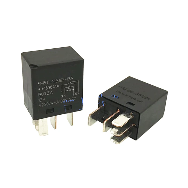 Relais 12V, 5 pièces, 1lot