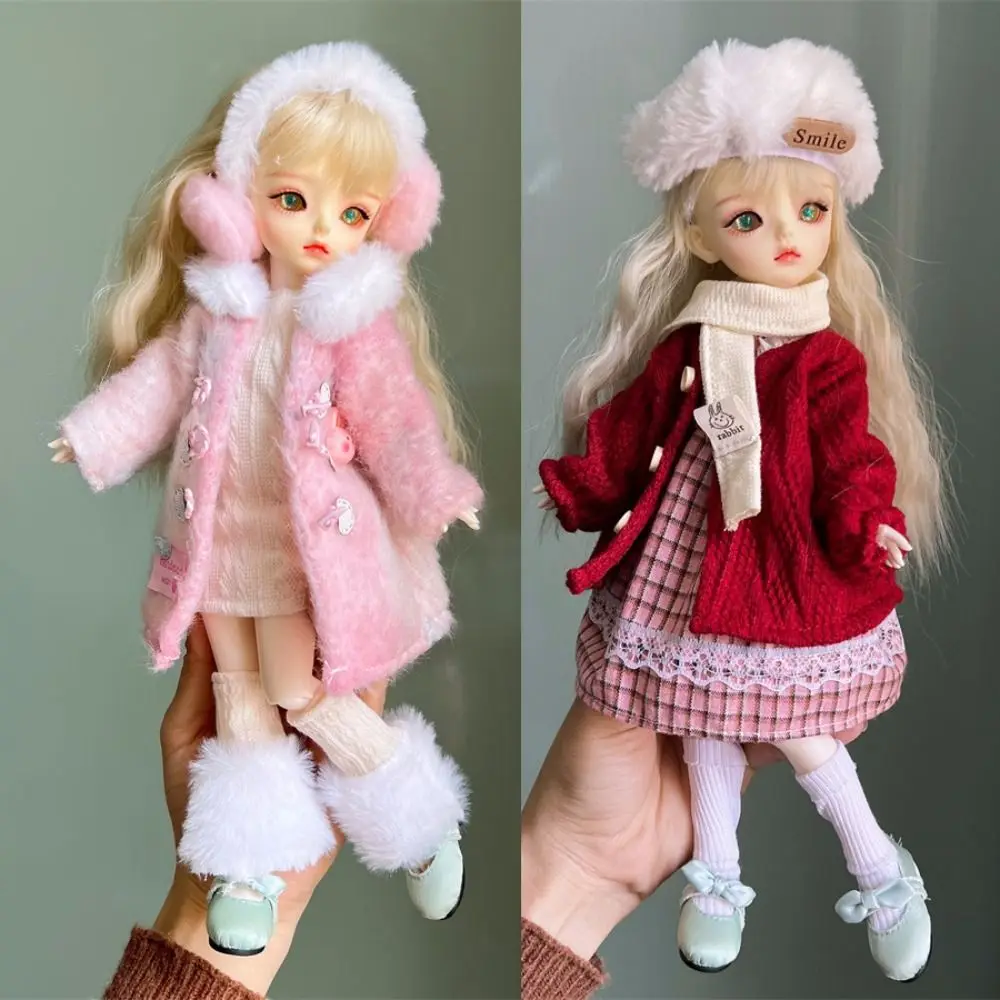 Fashion DIY 30cm Doll Clothes Cartoon Multistyles Doll Dress Gift Mini Doll Overall Suit for 30cm BJD Dolls