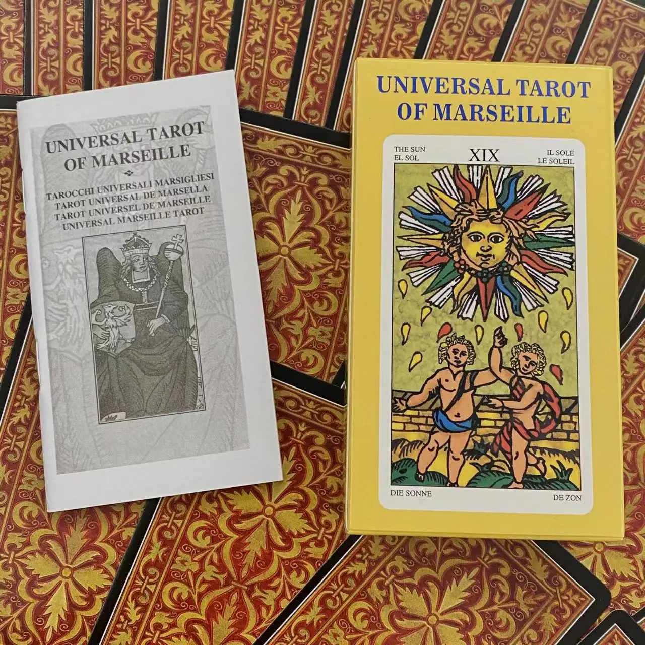 10.3*6cm Universal Tarot of Marseille 78PCS