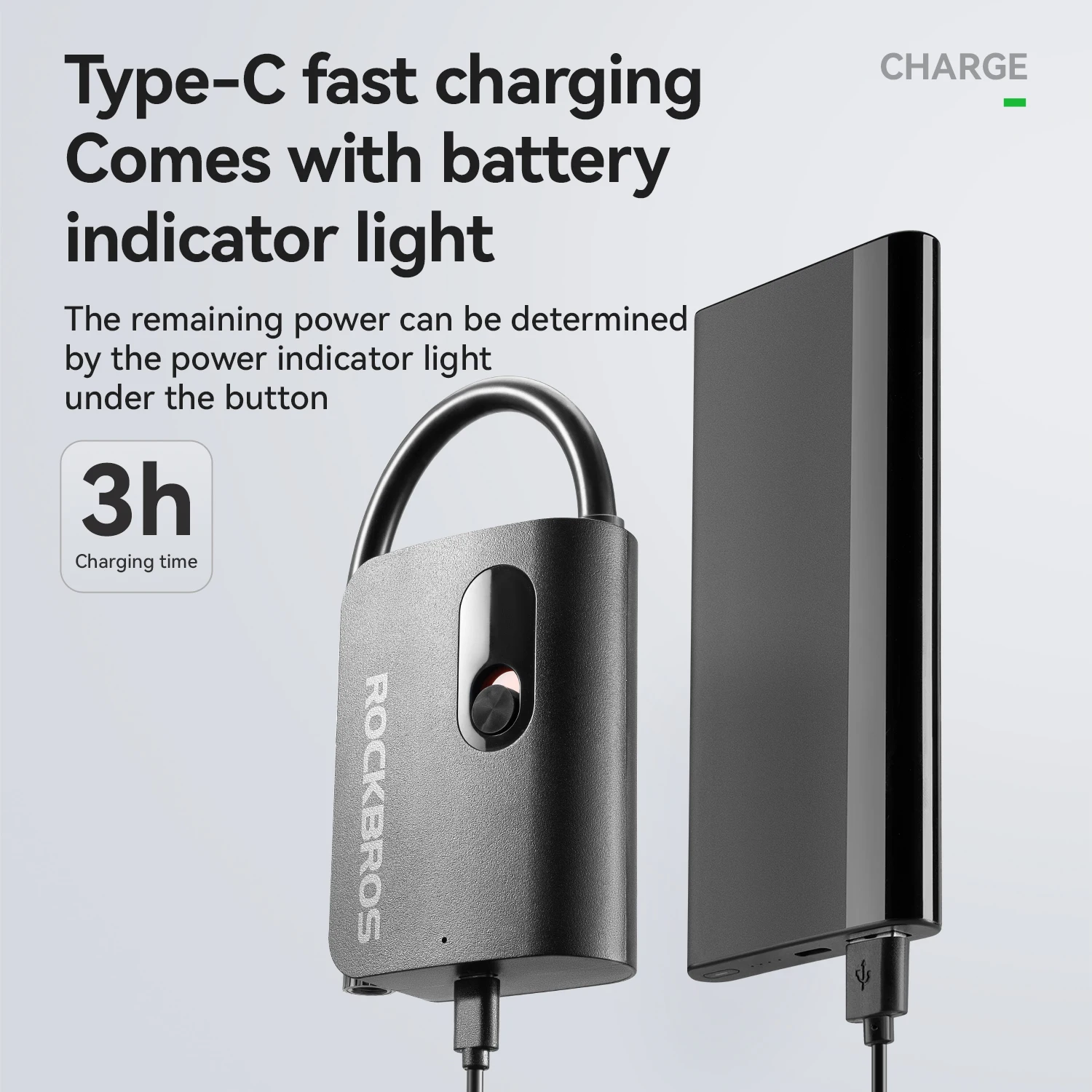 

ROCKBROS велосипедный мини-электрический насос 70PSI легкий портативный компактный размер насос для накачивания шин многофункциональный воздушный насос аксессуары для велосипеда