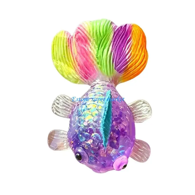 090B Textured Ocean Animal Squeeze Toy Slow Recovery Feature For Fine Motor Skills