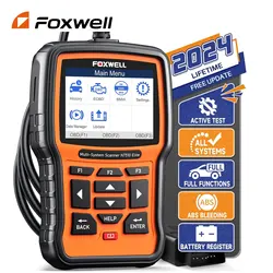 FOXWELL NT510 Elite OBD2 Scanner For BMW All System Code Reader ABS SRS DPF TPMS Active Test OBD2 Diagnostic Scanner Tools