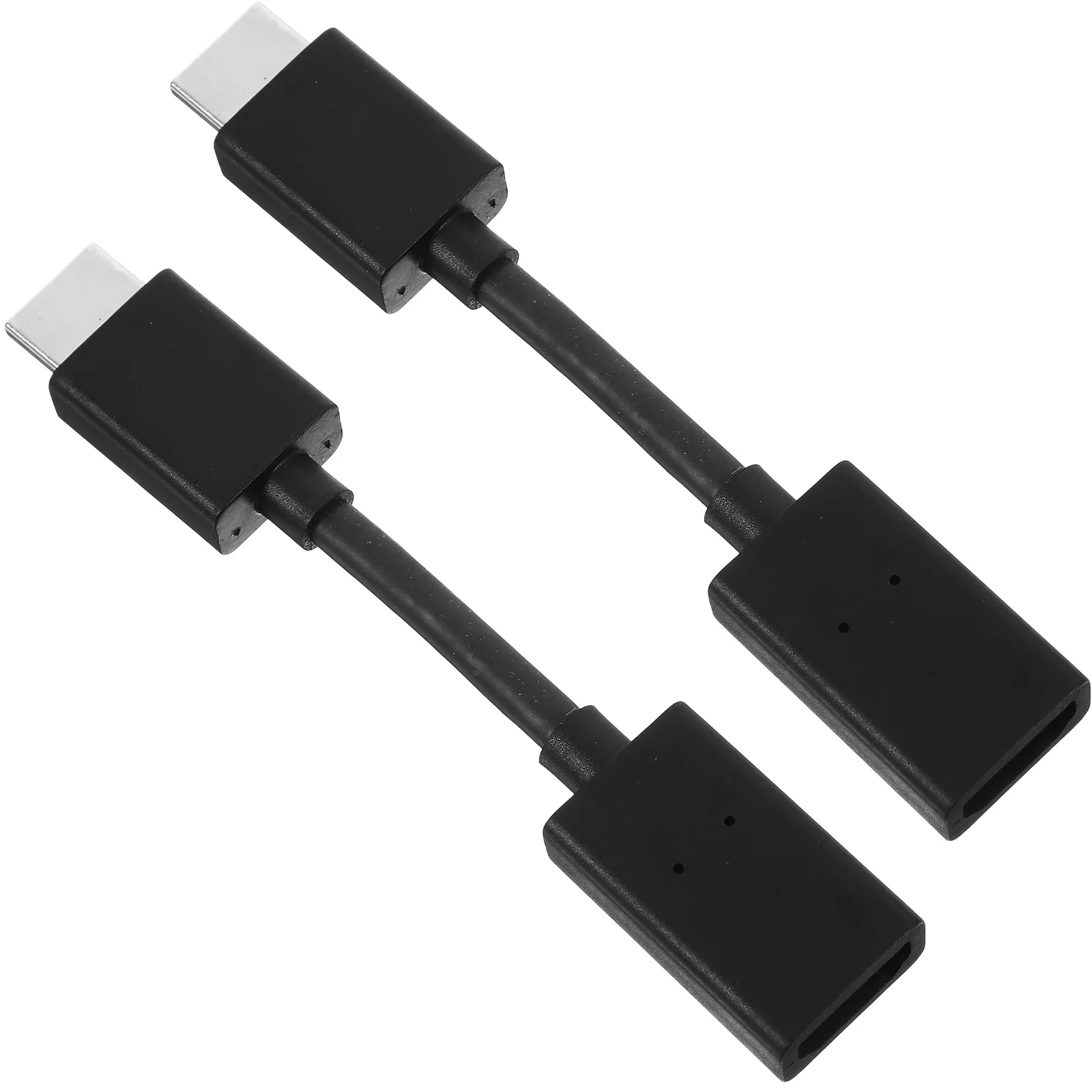 

2Pcs Extension Cable Male to Female High Quality 4K 1080p LCD Laptop Projector Connector Adapter Cord Black