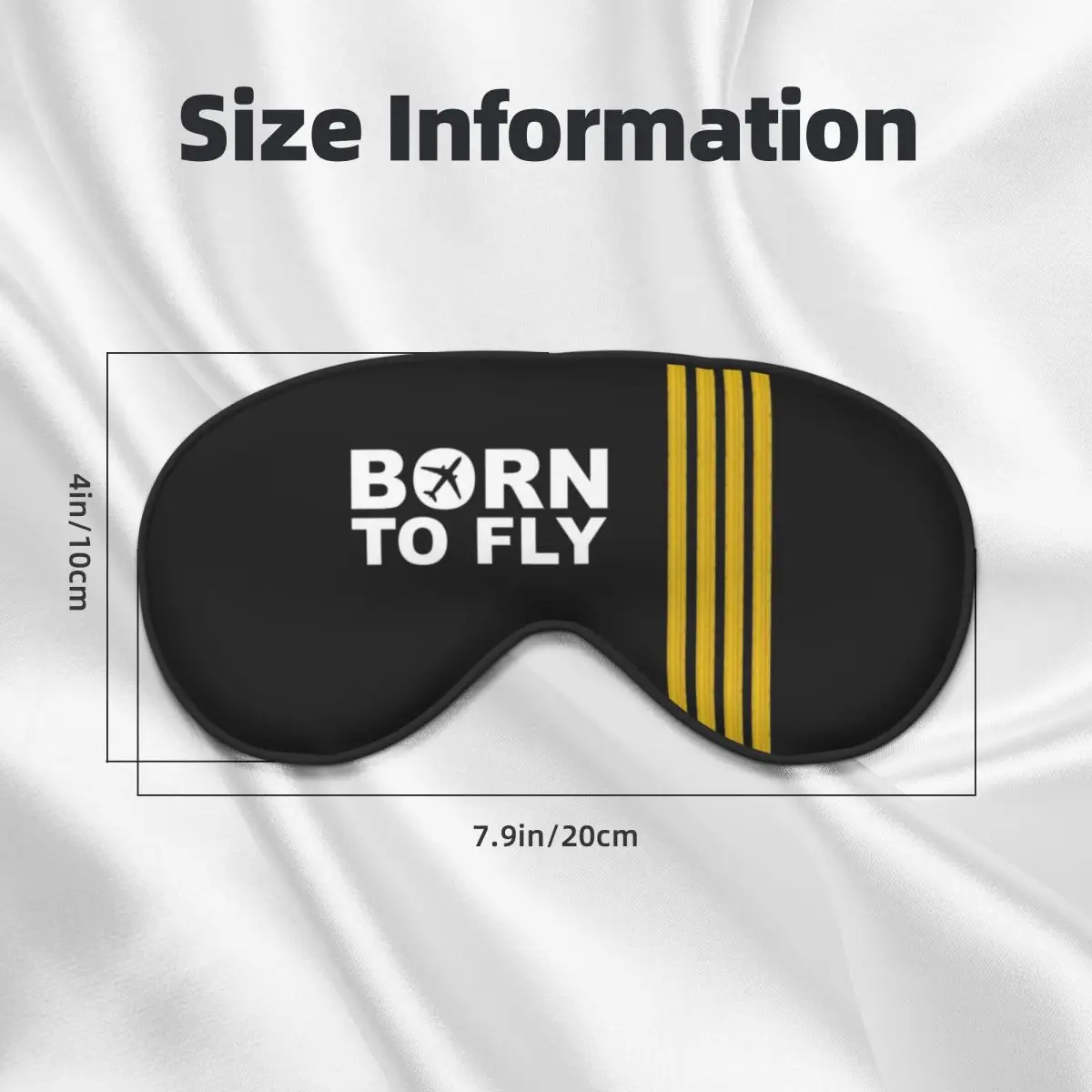 ولد ليطير الكابتن المشارب الطيران الطيار لينة أقنعة العين النوم الغمامة الطيران طيار طائرة الرجال لصقة عين قيلولة غطاء العين #3