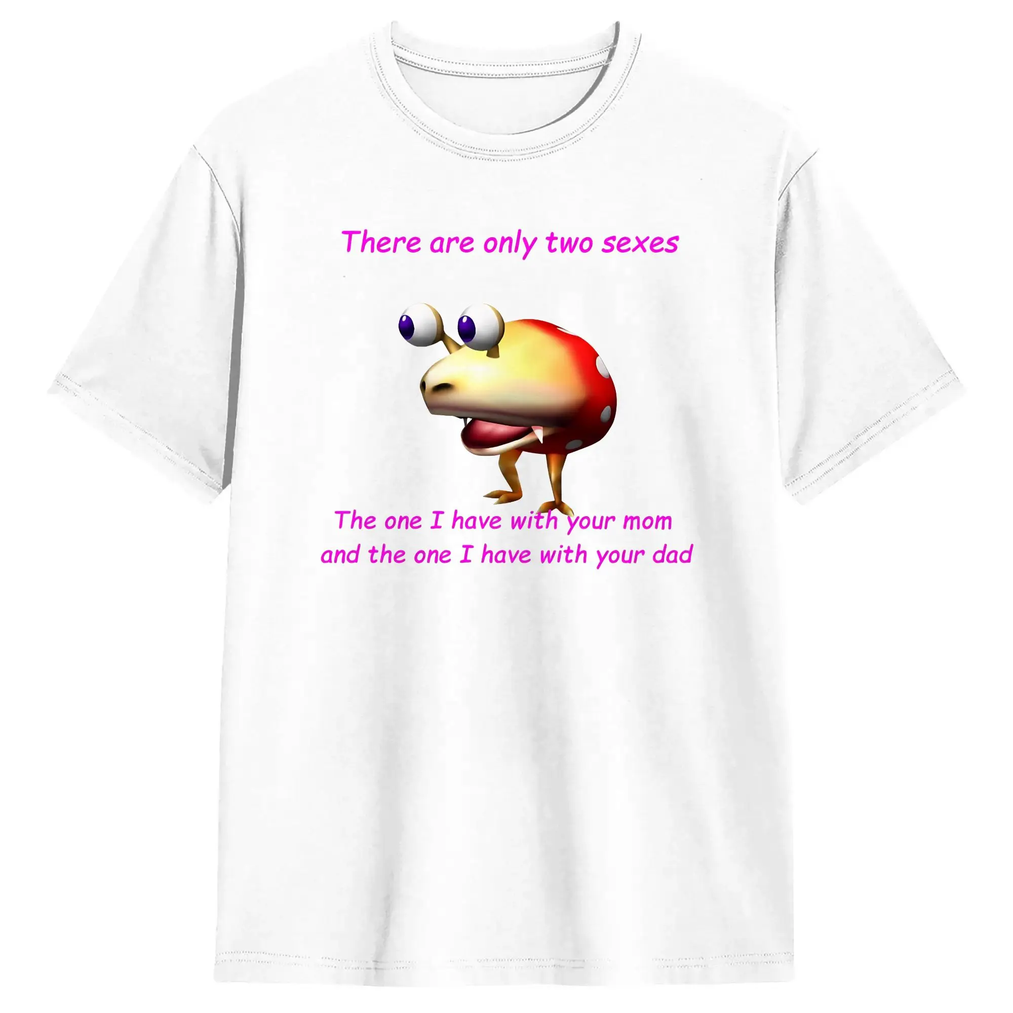 Oversized T-Shirt Too Toxic For You Cotton T-Shirts Pikmins Hip Hop Tee Shirt for Man Beach Y2K Custom DIY Short Sleeve Top Tees
