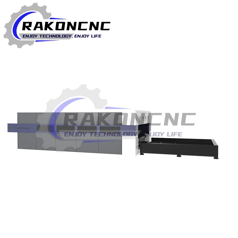 New Design Full Closed Cnc Laser Cutting Machine Fiber Laser Cutter Laser Cutting Machine for Stainless Processing