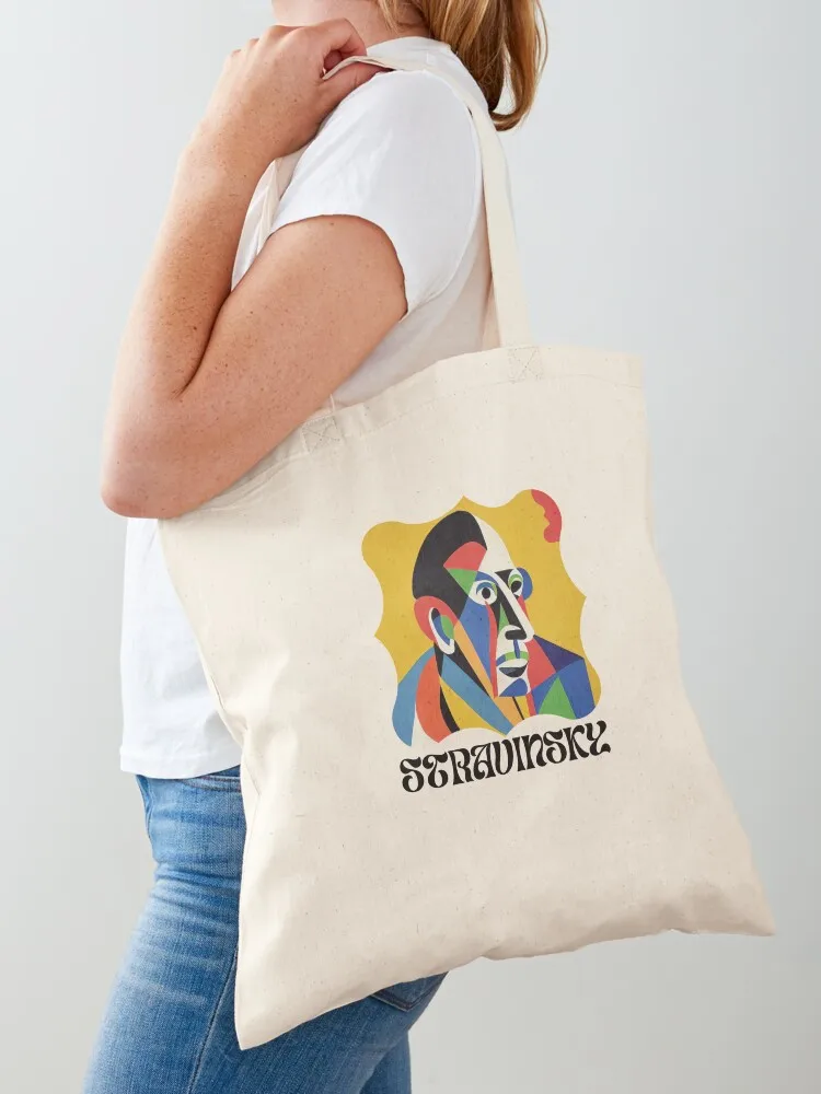 Igor Stravinsky Tote Bag shopping bags foldable female bag eco bag folding shopper bags