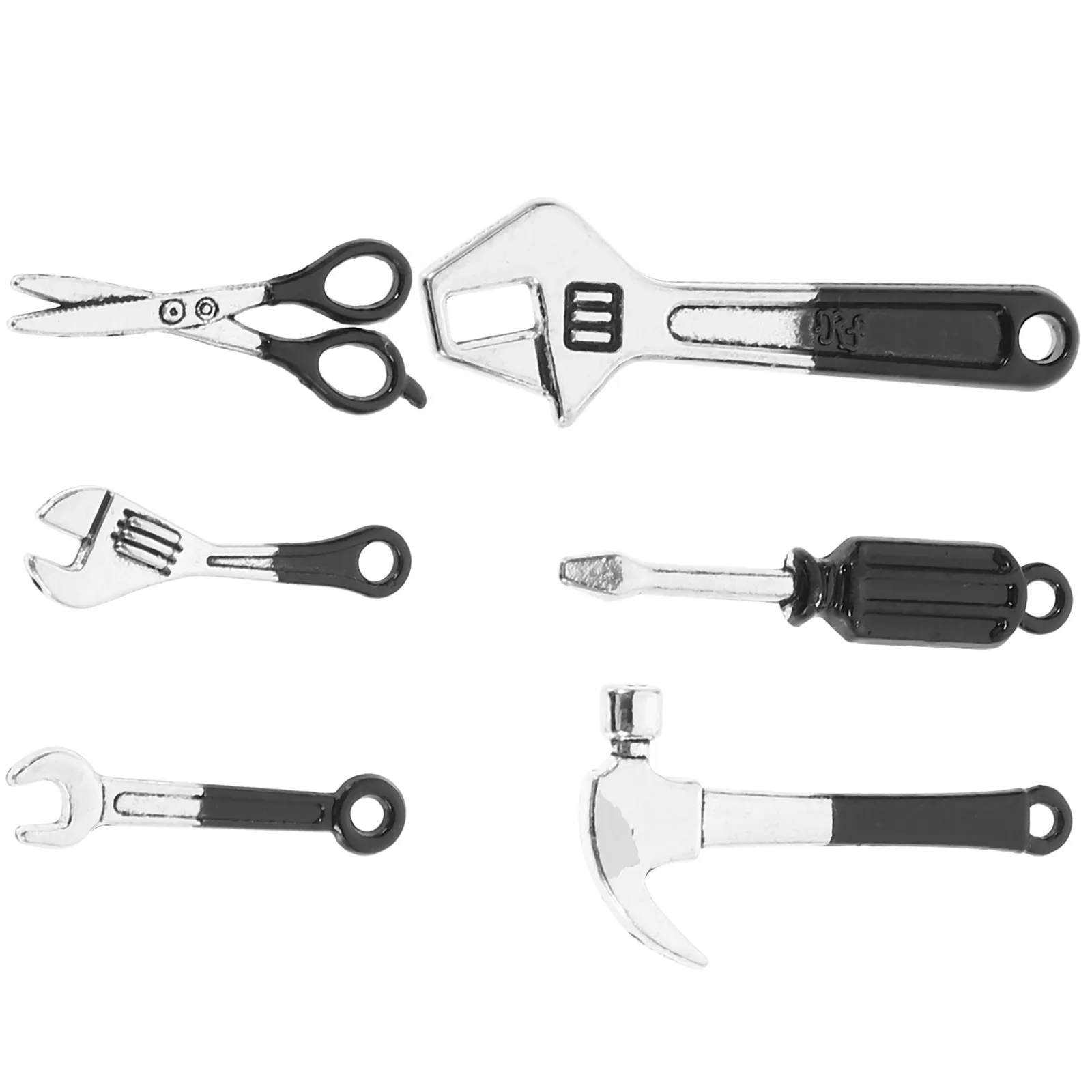 

1 Set Miniature Tools Set Mini House Decoration Accessories For Dollhouse Pretend Play Tiny Tool Ornaments Mini Hammer Wrench