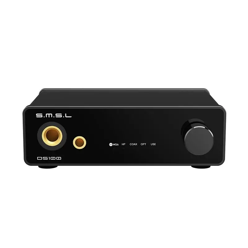 SMSL DS100 High Resolution Audio Decoder USB MQA-CD XU316 Decktop DAC CS43131 32bit/768kHz DSD512 Coaxial Headphone Amplifier