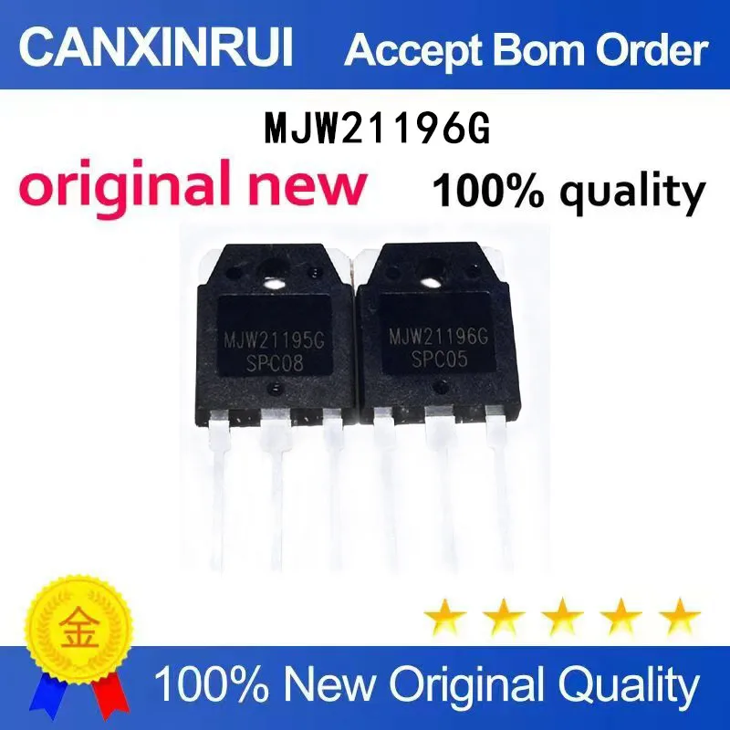 

(5-100 Pieces) New stock MJW21196G MJW21196 TO-247