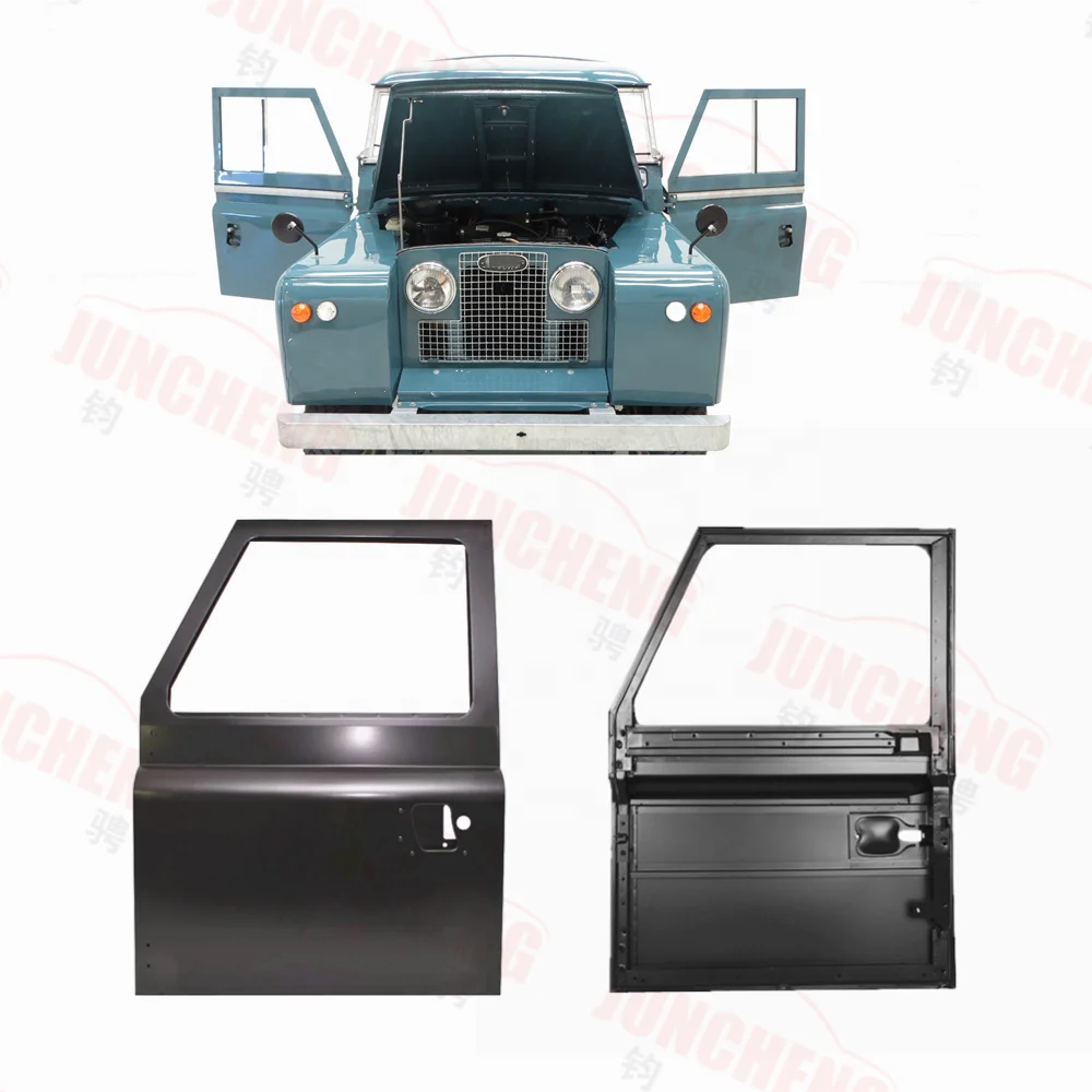 

Modification High Quality Car Front Door for Early Vintage Land Rover Series 2 3 II III 2A 88 109 Car Body Parts Panels