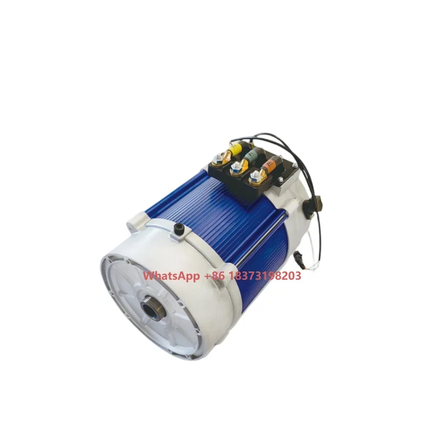 10kW 48V HP-IM Slot Hairpin Winding Flat Wire Motor AC Asynchronous Electric Vehicle Motor for Golf Car E-Tricycle Touring Car